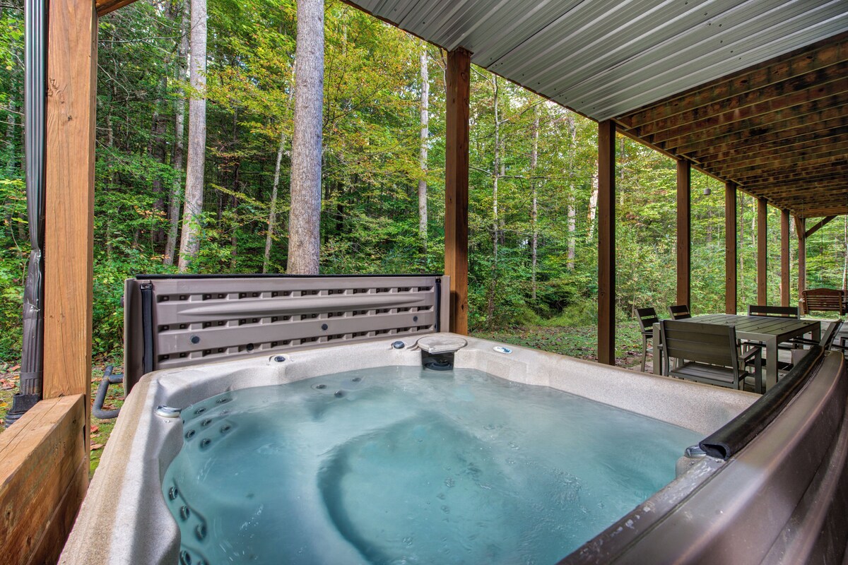 Photo 95 of Luxury Gatlinburg Cabin • Indoor Pool • Pet-Friendly • Hot Tub • Theater • Game