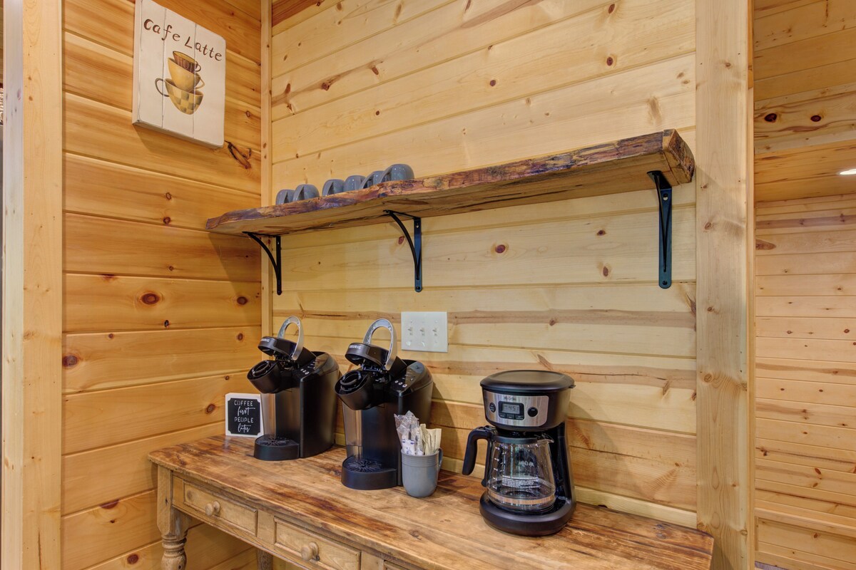 Photo 68 of Luxury Gatlinburg Cabin • Indoor Pool • Pet-Friendly • Hot Tub • Theater • Game