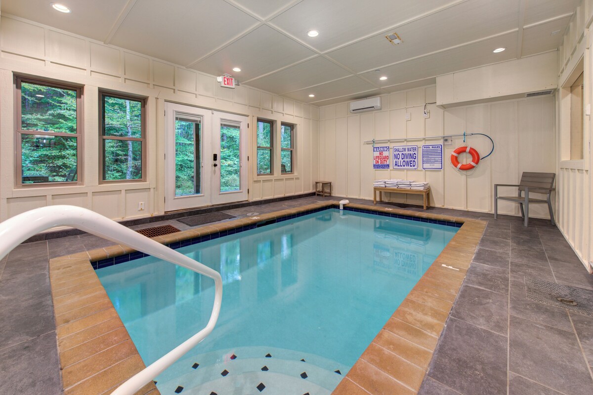 Photo 59 of Luxury Gatlinburg Cabin • Indoor Pool • Pet-Friendly • Hot Tub • Theater • Game