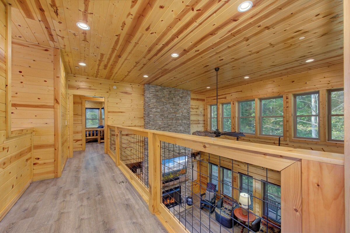 Photo 84 of Luxury Gatlinburg Cabin • Indoor Pool • Pet-Friendly • Hot Tub • Theater • Game
