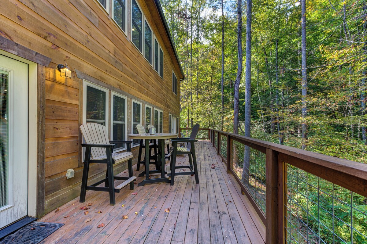 Photo 69 of Luxury Gatlinburg Cabin • Indoor Pool • Pet-Friendly • Hot Tub • Theater • Game
