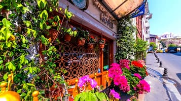 Façade de l’hébergement