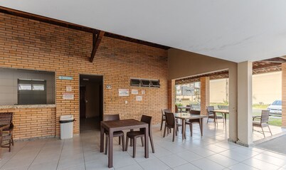 距离海滩350米的带泳池公寓 Vjgm0102