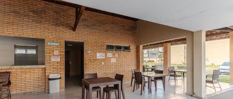 Lägenhet Basic | Restaurang utomhus