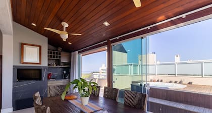 Atico C/jacuzzi en Cond Frente al Mar Vic0401