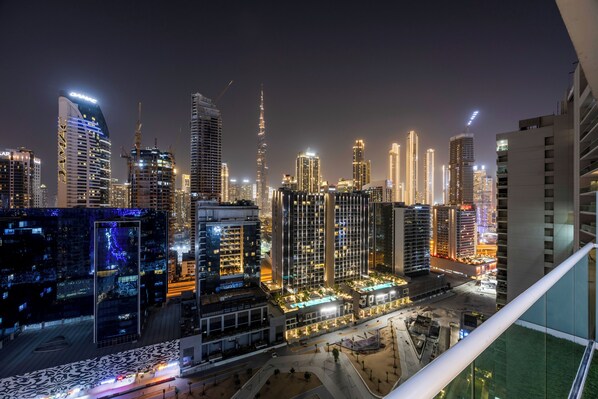 2 Bedroom Apartment - Full Burj Khalifa View | Teras/patio