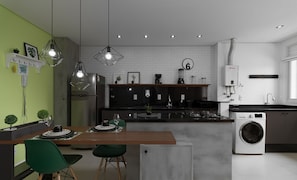 Apartamento básico | Cocina privada