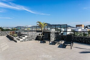 Terrace/patio - New Studio Well Located 750m From the Beach Sti209 (Florianópolis)
