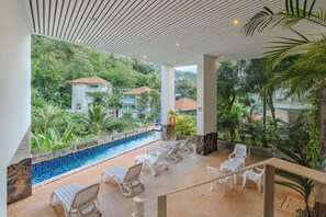 Outdoor pool - 2BR Chic Oceanview Condo Kata Beach Retreat C206 (Karon)