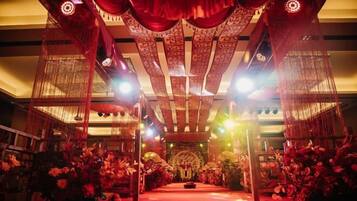 Área interna para casamento