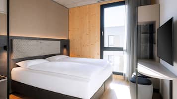 Zimmersafe, Schreibtisch, schallisolierte Zimmer, kostenloses WLAN