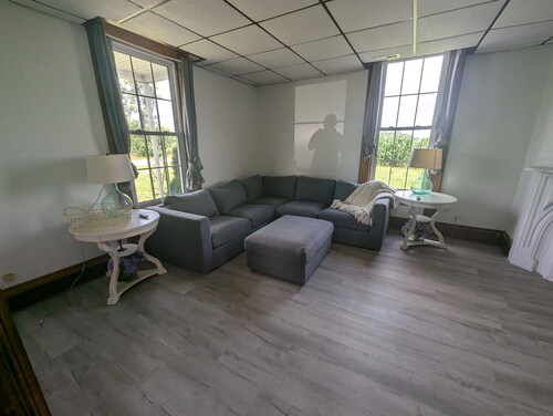 Updated farmhouse with parking and AC