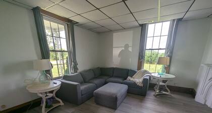 Updated farmhouse with parking and AC