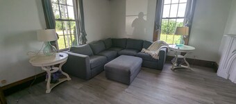 Updated farmhouse with parking and AC