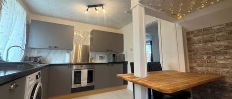 Microwave, oven, stovetop