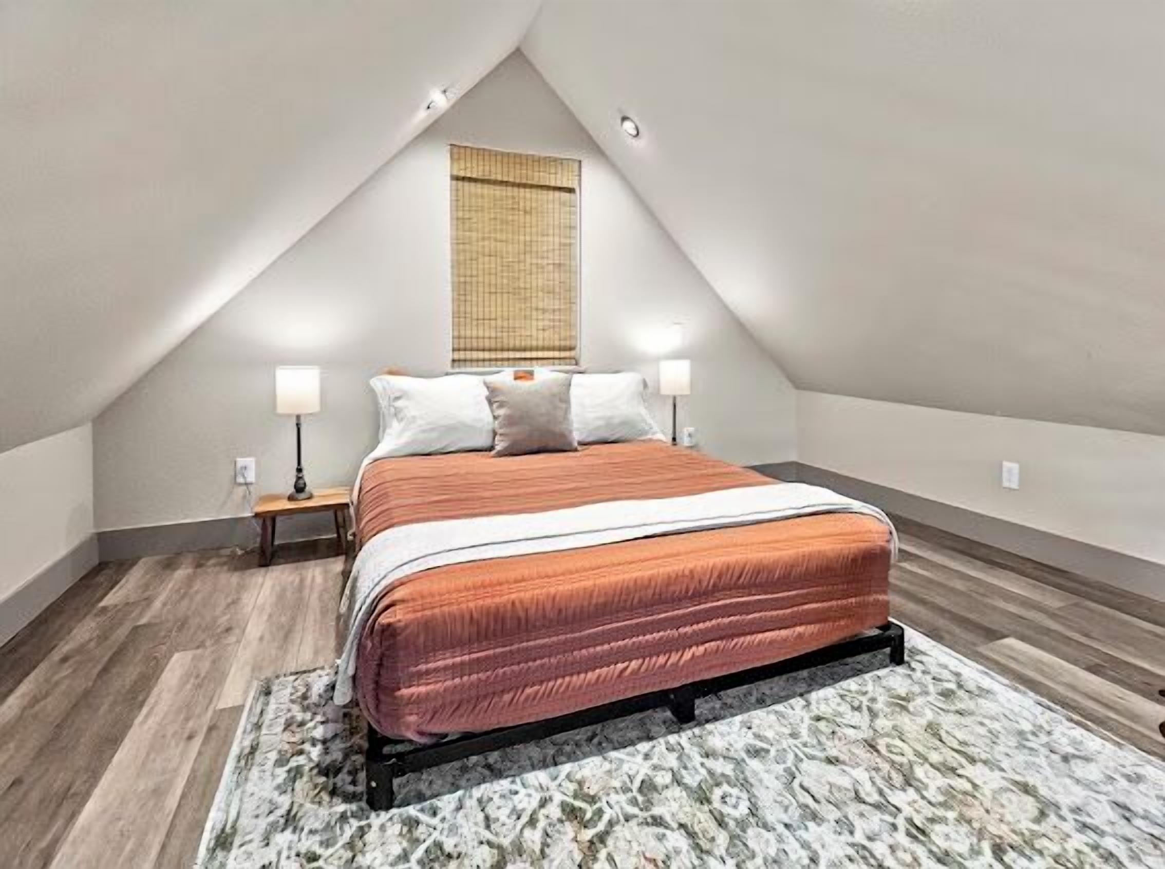 2 makuuhuonetta, vuodevaatteet