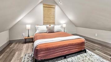 2 bedrooms, bed sheets