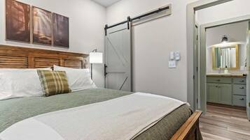 2 bedrooms, bed sheets