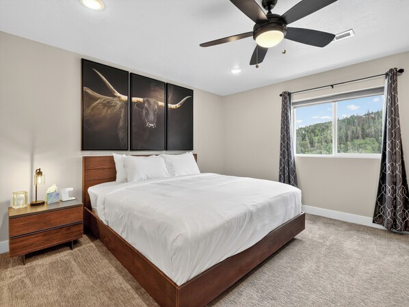 2 habitaciones, escritorio, wifi gratis y ropa de cama 