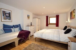 5 bedrooms, iron/ironing board, travel cot, free WiFi