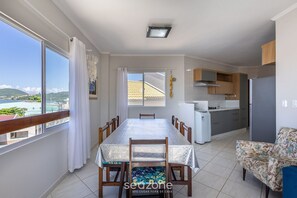 Dining - Sea View Apt 3BR & Garage 130m Beach Ror0002 (Bombinhas)