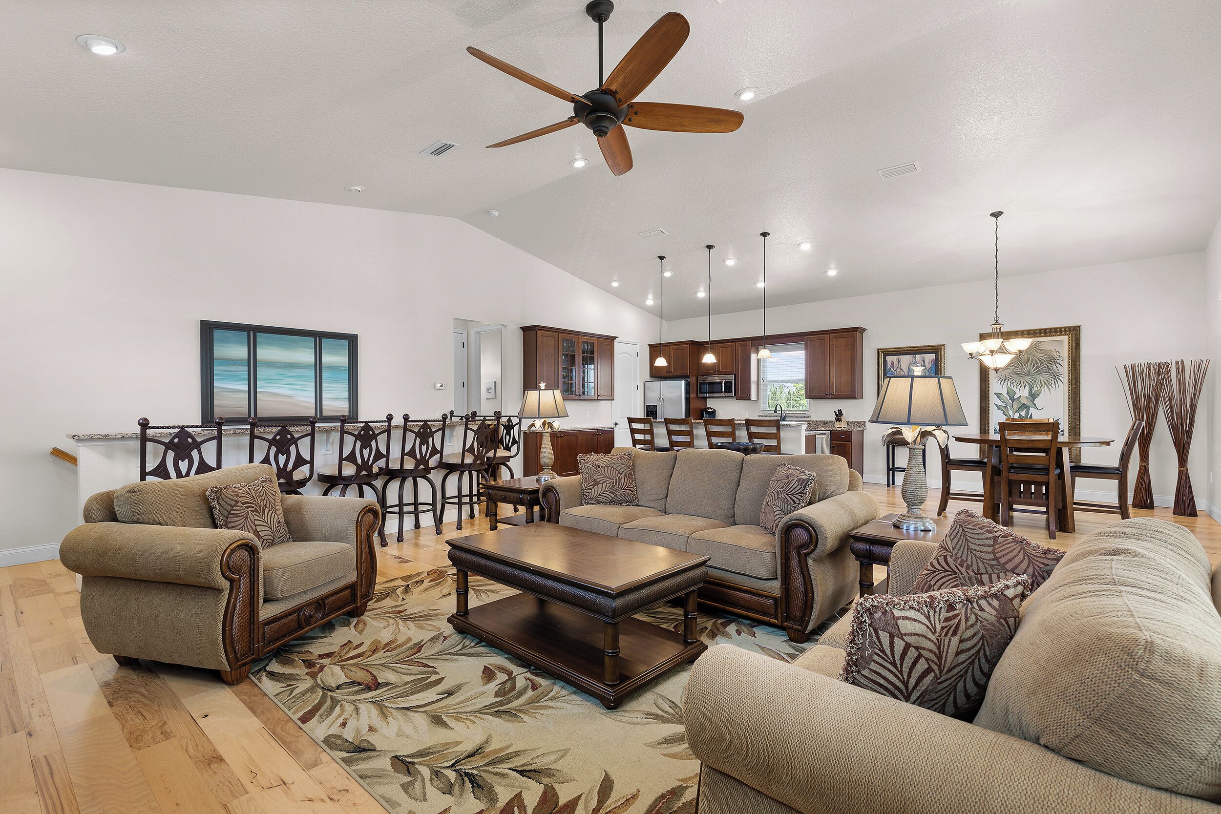 Smart TV, ping pong, books