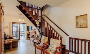 Living area - Apt Duplex With Fireplace in Gramado Rln204 (Gramado)