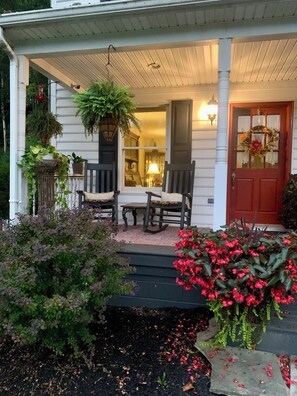 Exterior detail - Restored farmhouse - Penn State (Centre Hall)