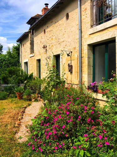 Chambre d'hôtes 'Romantique' avec jardin partagé et Wi-Fi