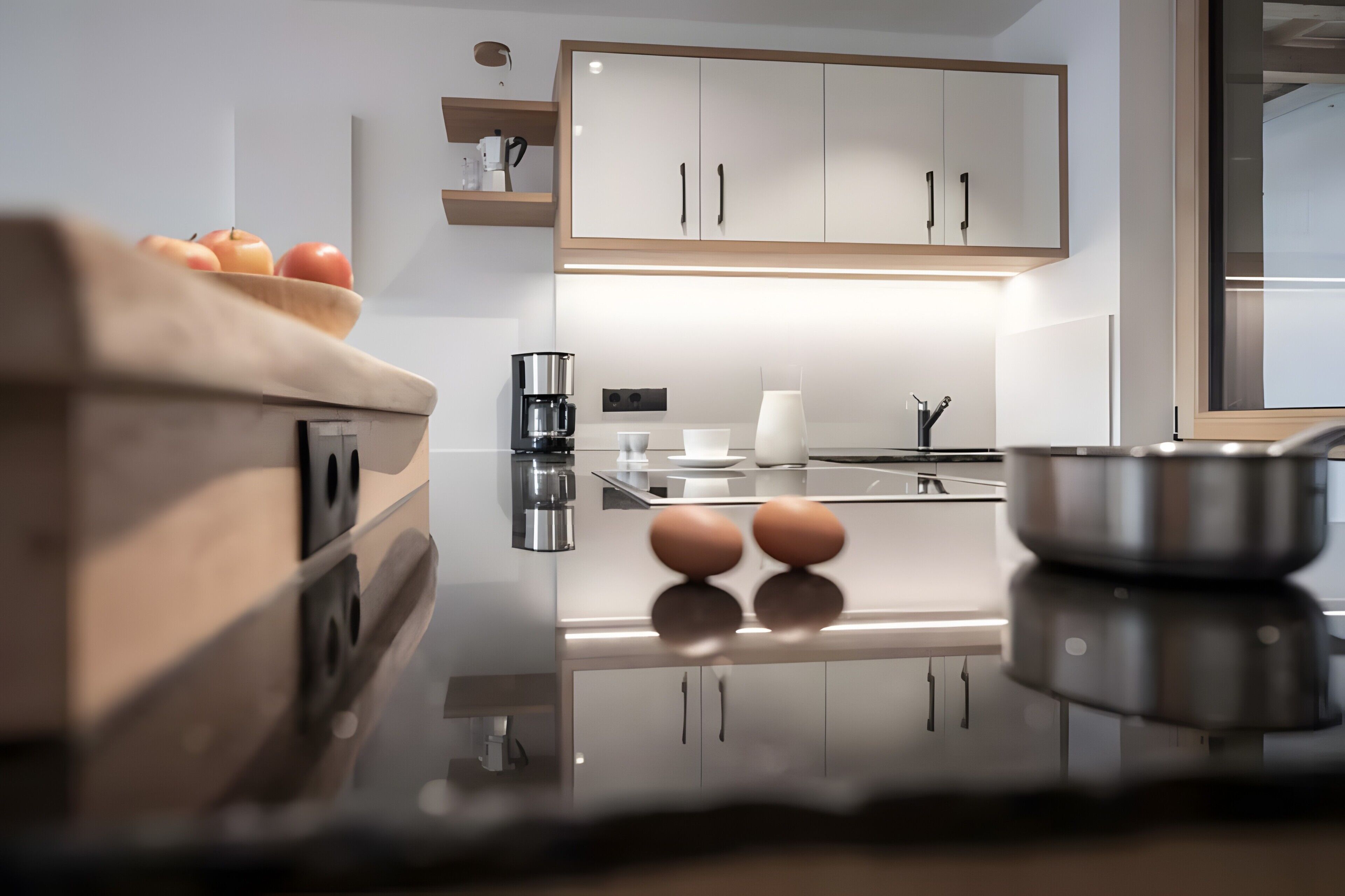 Refrigerador, horno, parrilla de estufa y lavavajillas 