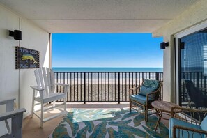 Appartement, 2 slaapkamers, uitzicht op zee | Veranda