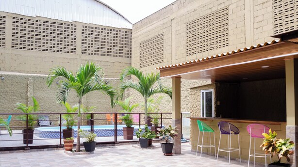 Terrace/patio - Hotel Sofichic (Barranquilla)