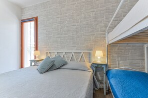 1 室のベッドルーム、WiFi、ベッドシーツ