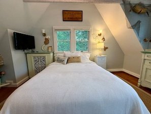 1 slaapkamer, een strijkplank/strijkijzer, gratis wifi, beddengoed