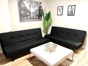 Tv och eldstad