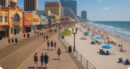 Two blocks from casino and beach 8 bedroom