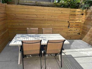 Outdoor dining