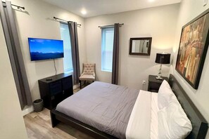 2 soveværelser, strygejern/strygebræt, Wi-Fi, sengetøj