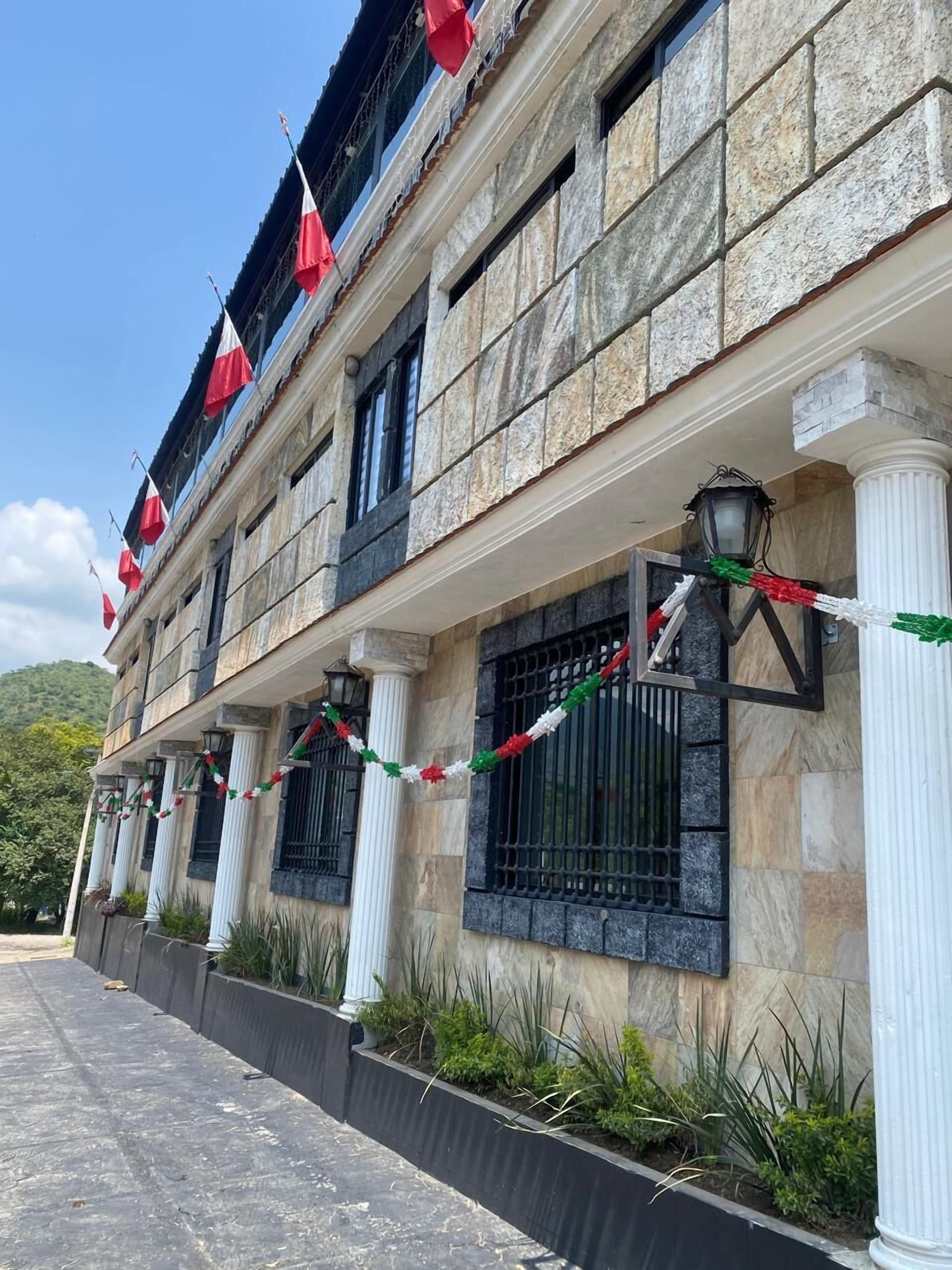 Fassade der Unterkunft