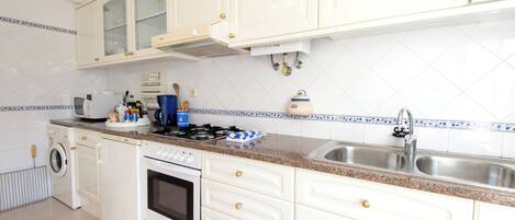 Villa, Patio | Private kitchen