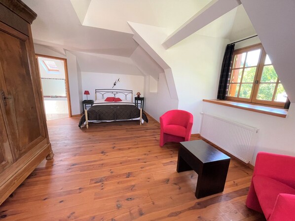 1 chambre, draps fournis