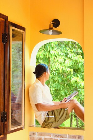 House, 2 Bedrooms, Private Pool, Garden View | Balcony - Spacious View House 2BR (Hue)