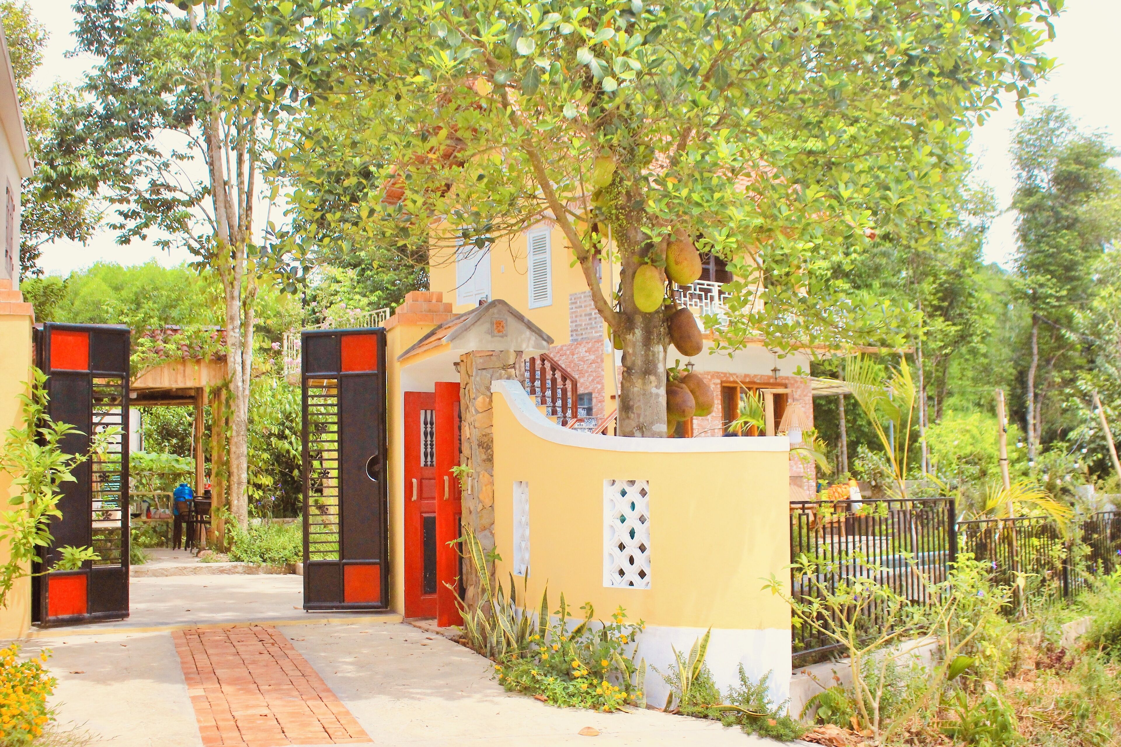 Maison, 2 chambres, piscine privée, vue jardin | Parking