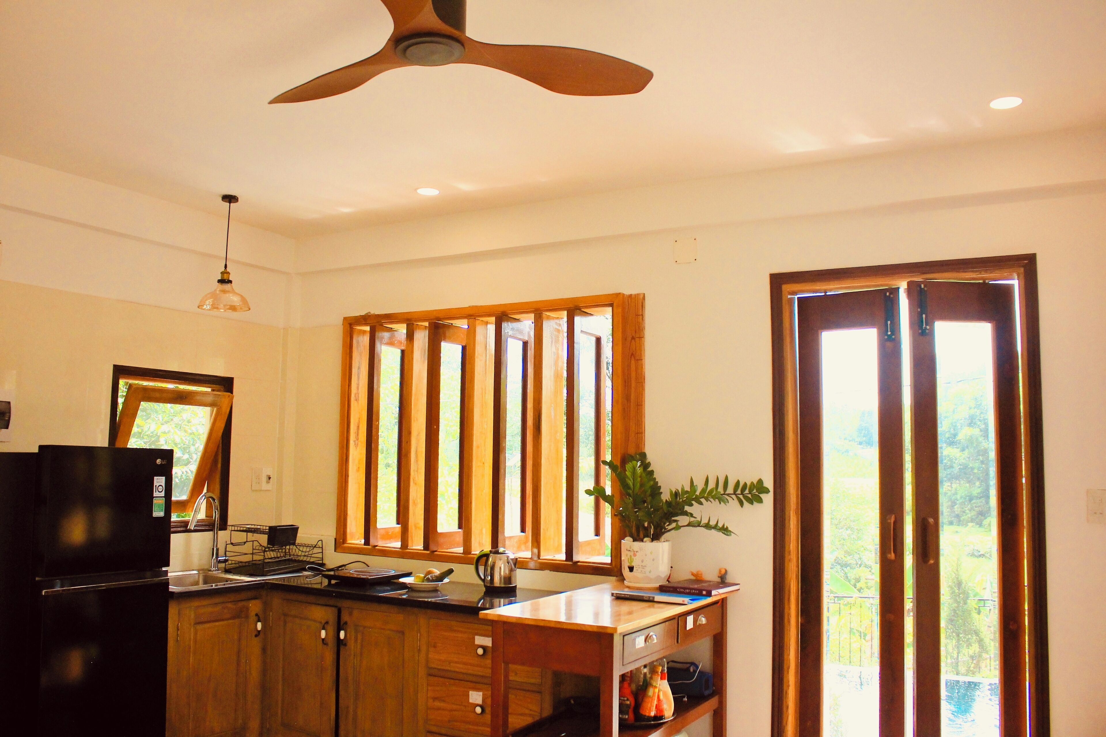 Nhà, 2 phòng ngủ, hồ bơi riêng, quang cảnh vườn | Bếp riêng