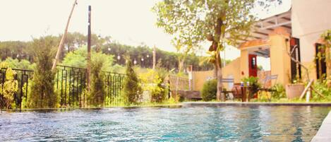 House, 2 Bedrooms, Private Pool, Garden View | Pool