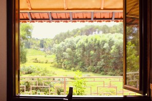 Casa, 2 habitaciones, piscina privada, vistas al jardín | Vistas desde el alojamiento