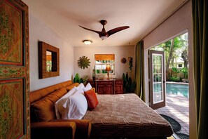 4 habitaciones, tabla de planchar con plancha y cuna de viaje 