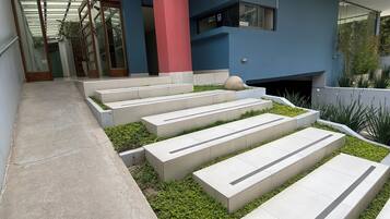 Enceinte de l’hébergement