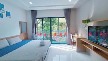 2 bedrooms, desk, free WiFi, bed sheets