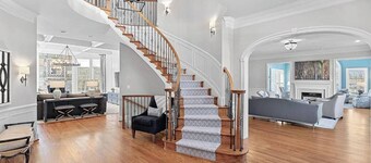 Spacious 6-bedroom house in charming Ashburn with fitness room, AC